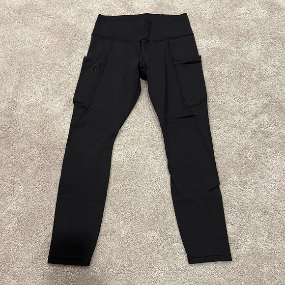 Athleta‎ Women's Ankle Length Black Legging with Pockets Size Small - Picture 2 of 10